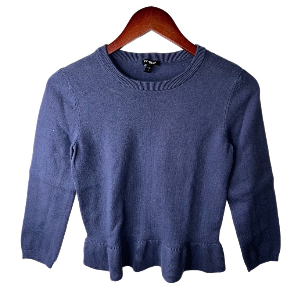 blue express sweater